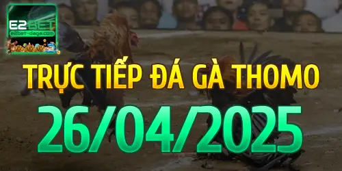E2BET Trực Tiếp Đá Gà Ngày 26/04/2025 - e2bet 1 26_04