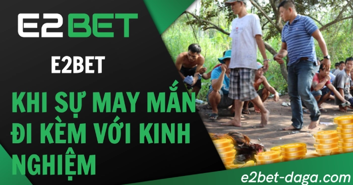 Đá Gà E2BET: Khi Sự May Mắn Đi Kèm Với Kinh Nghiệm